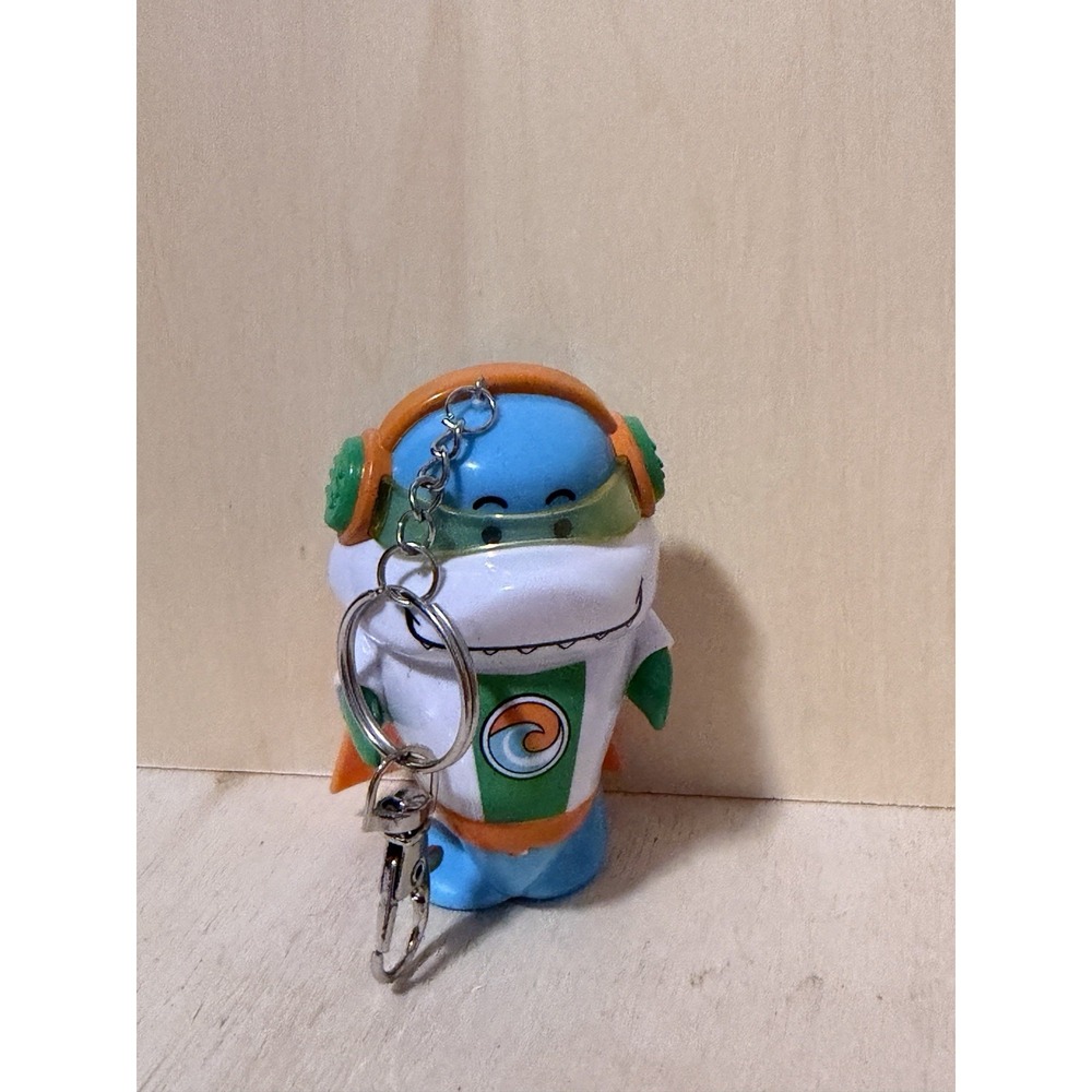 Ryan's World Gill Shark Toy Keychain Upcycled